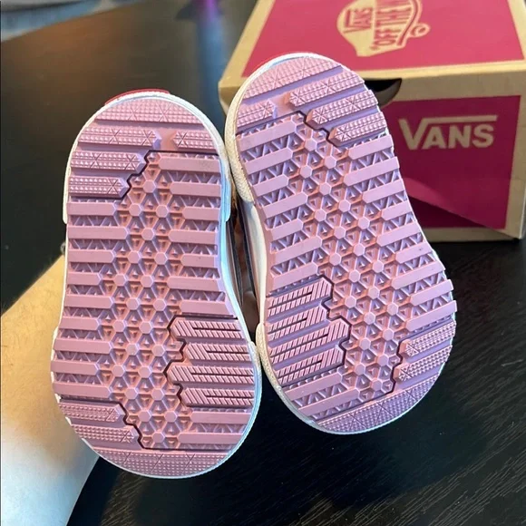 Vans Kids Mauve High-Top Sneakers - Picture 3 of 4